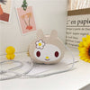 Girls Cartoon Crossbody Bag: Style One Beige