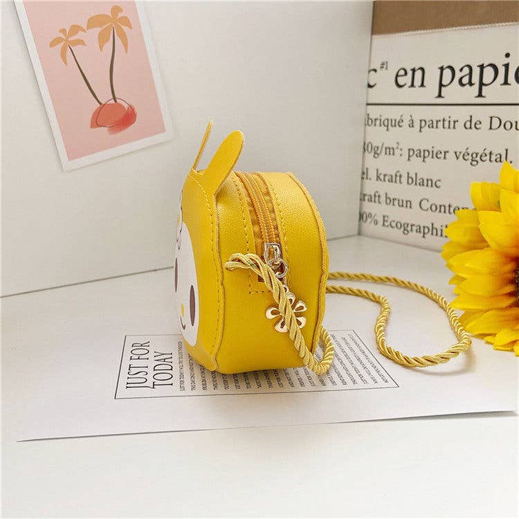 Girls Cartoon Crossbody Bag: Red