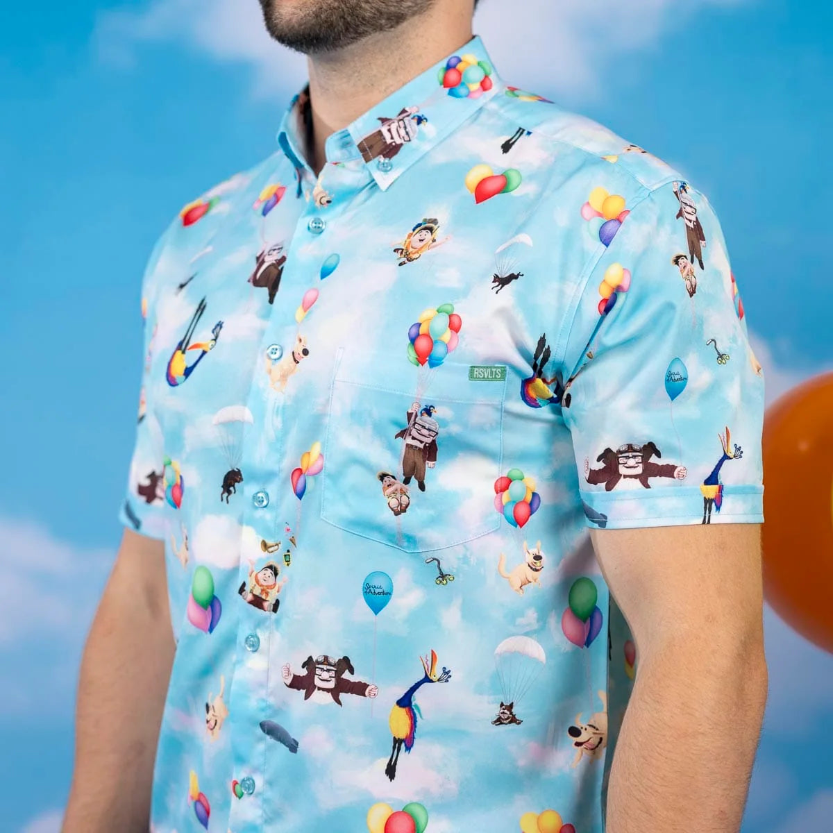 Up "What Goes Up..." Button-Up Shirt