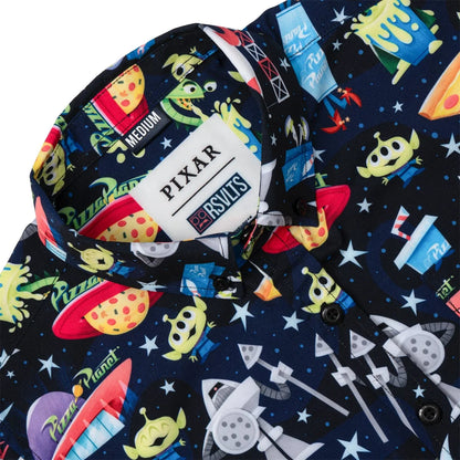 Toy Story "What a Spaceport!" Button-Up Shirt