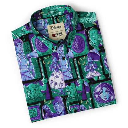 Haunted Mansion "Haunted Houseguests" Button-Up Shirt