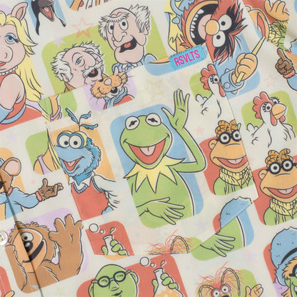 The Muppets "Time to Meet the Muppets" Button-Up Shirt