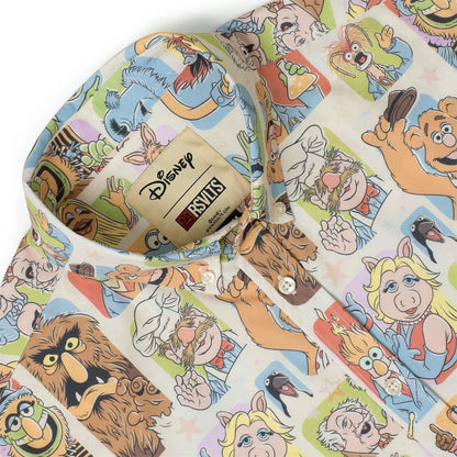 The Muppets "Time to Meet the Muppets" Button-Up Shirt