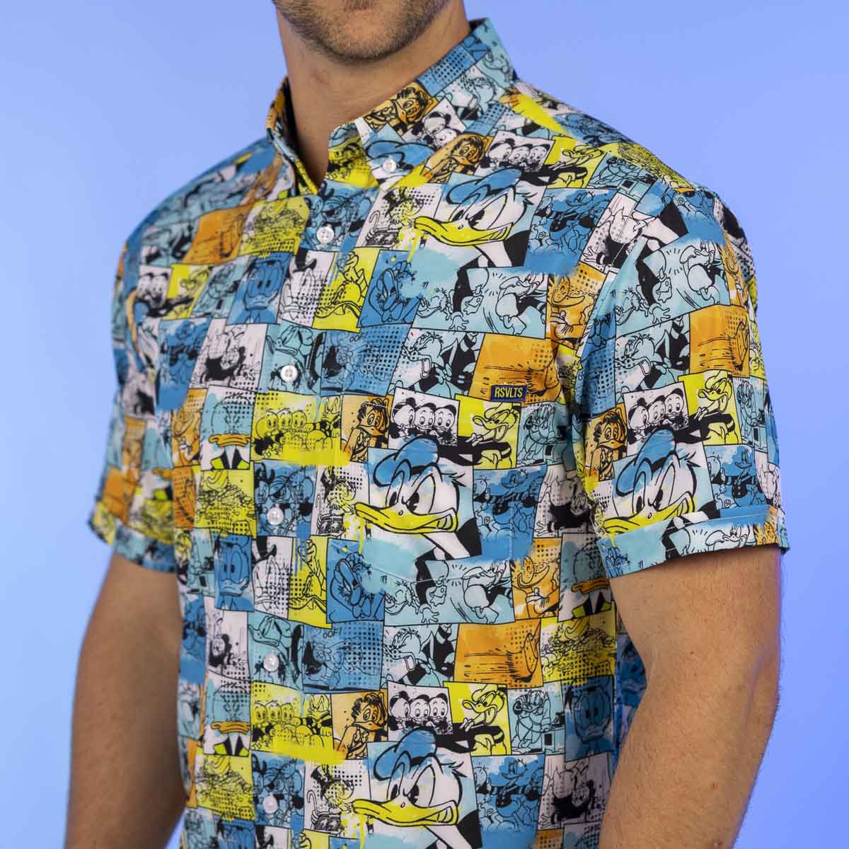 Donald Duck 90th "Birds of a Feather" Button-Up Shirt