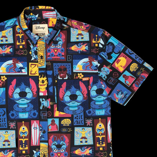 Lilo & Stitch "Tiki-terrestrial" Button-Up Shirt