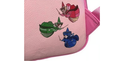 Stained Glass Sleeping Beauty Mini Backpack