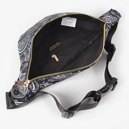 Bandana Fanny Pack: Black