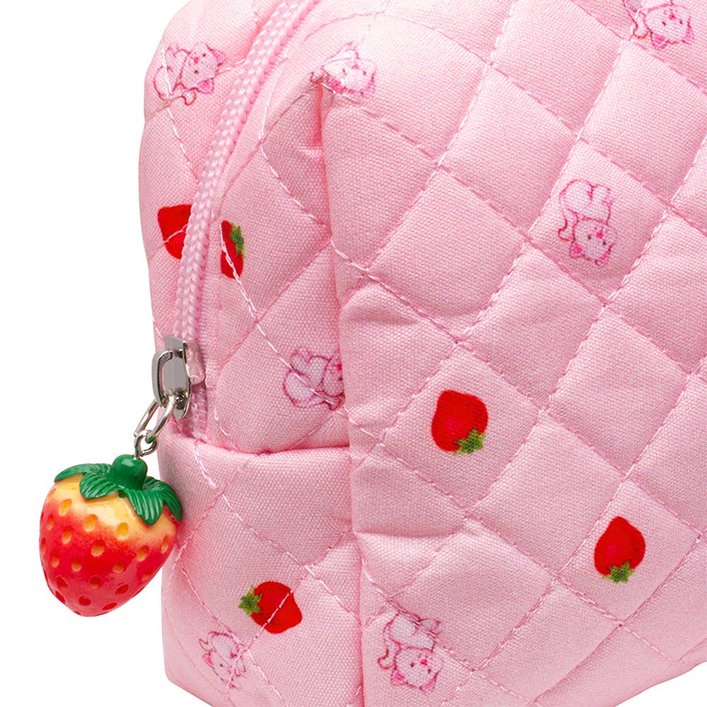 Celavi Strawberry Shortcake Sweetheart Makeup Blender Set with Pouch