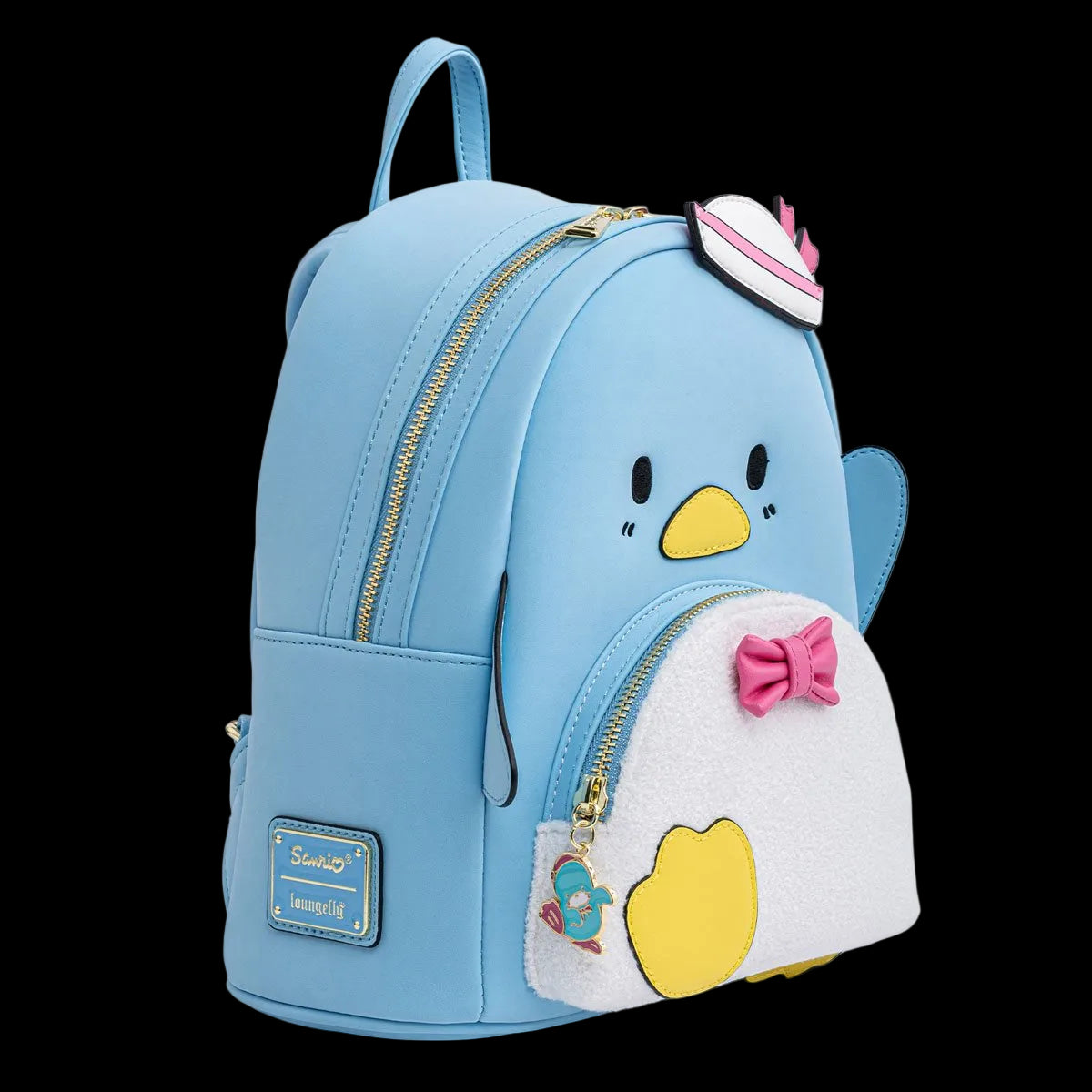 Tuxedo Sam Suede Cosplay Mini Backpack