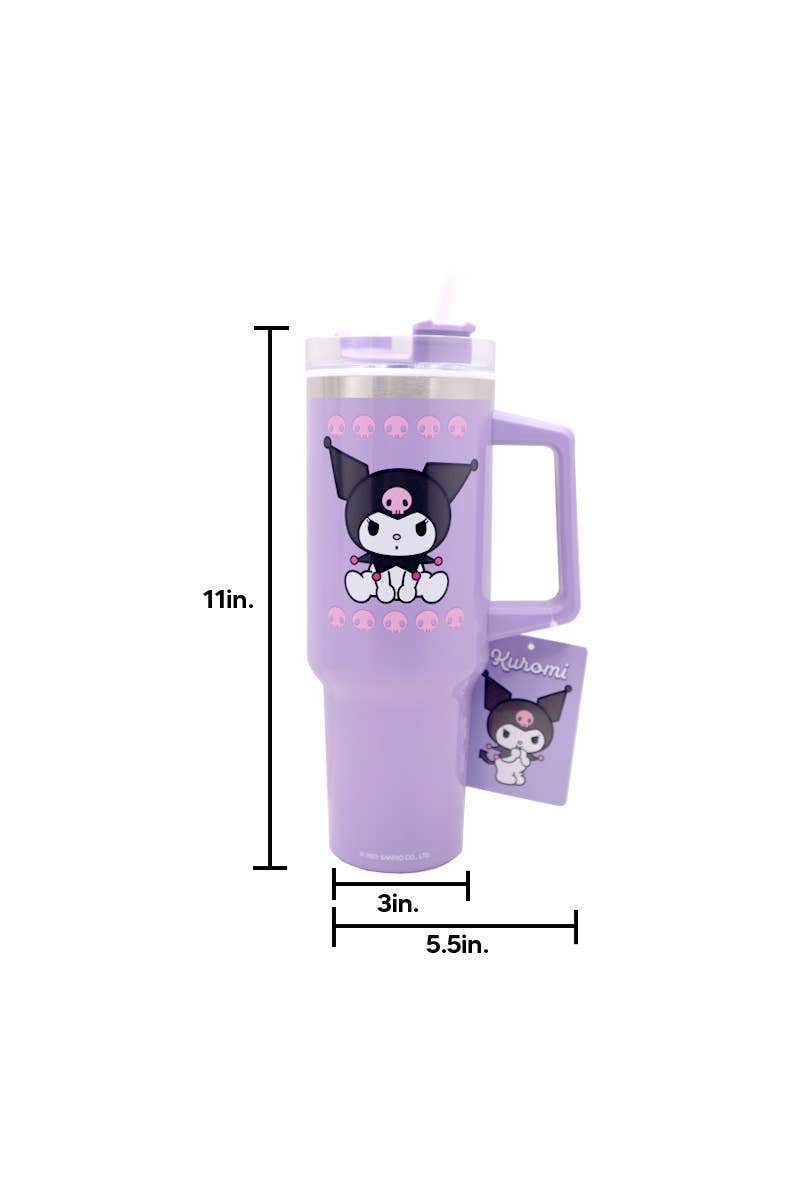 Kuromi 40oz Travel Tumbler Cup