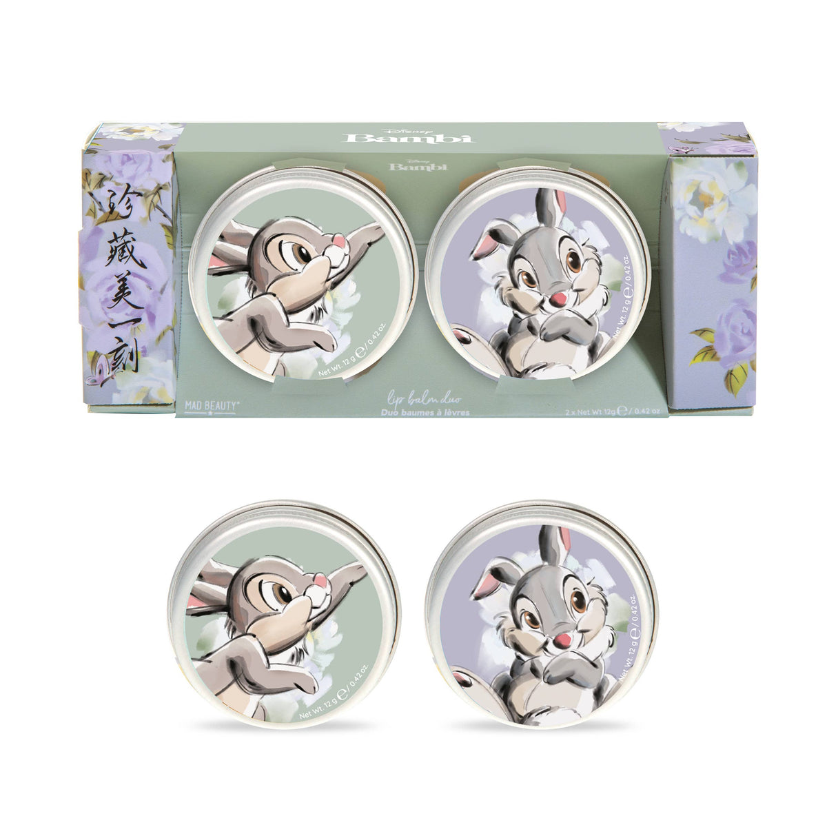 Mad Beauty Disney Thumper Lip Balm Duo: DT-FG10503-12