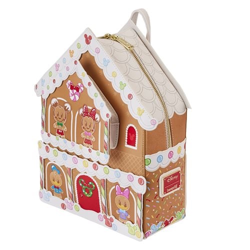 Mickey Mouse and Friends Gingerbread Holiday House Mini Backpack