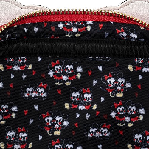 Mickey Mouse Heart Hands Crossbody Purse