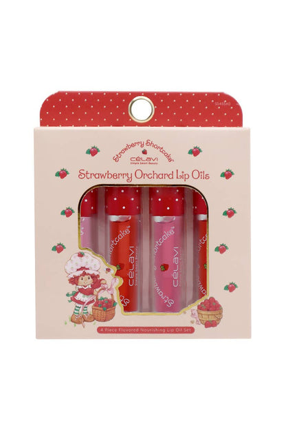 Strawberry Shortcake 4-Piece Lip Oil Set
