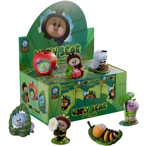 Wooley bear and friends