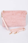 Faux Fur Charming Clutch PPC5828: Pink