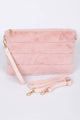 Faux Fur Charming Clutch PPC5828: Pink