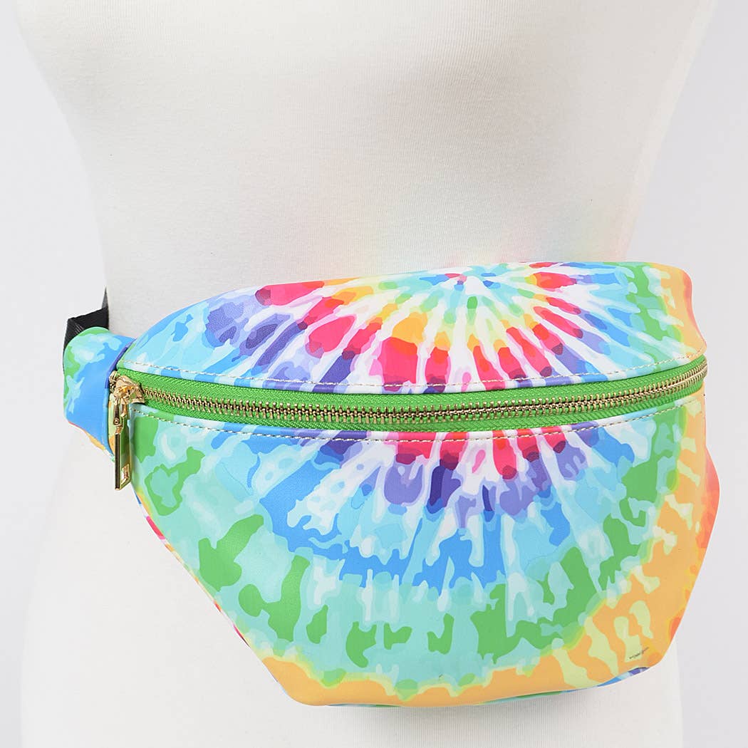 Tie Dye Fanny Pack: Multicolor1