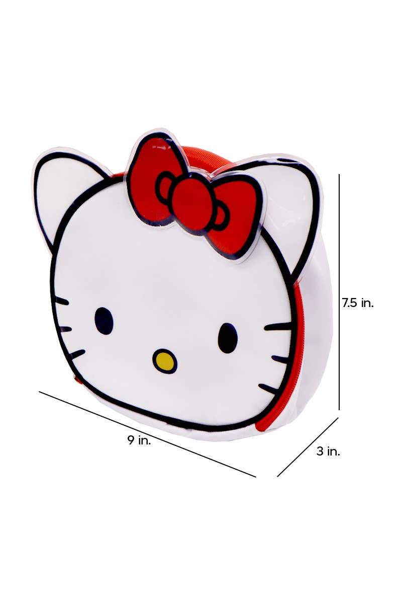 Hello Kitty Red Bow Insulated Lunch Bag