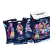 KAYOU KPop Demon Hunters cards and packaging with Netflix branding on a yellow background