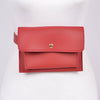 Plain Fanny Pack: Burgundy