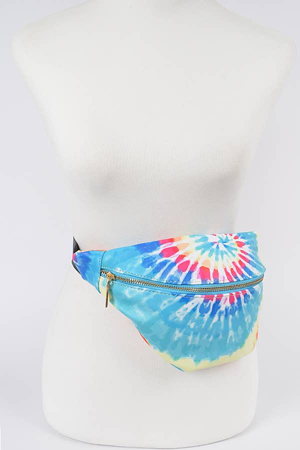 Tie Dye Fanny Pack: Multicolor1