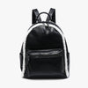 Sherpa Trim Backpack – Front Pocket Vegan Bag | BP2420 : Black