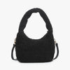 Gabrielle Sherpa Shoulder Bag w/ Strap | M2359 : Black