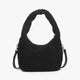 Gabrielle Sherpa Shoulder Bag w/ Strap | M2359 : Black