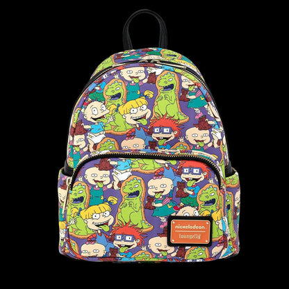 Rugrats Characters Print Mini Backpack