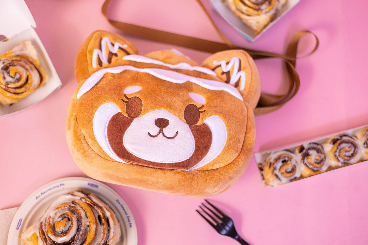 Cinnamon Roll Red Panda Crossbody