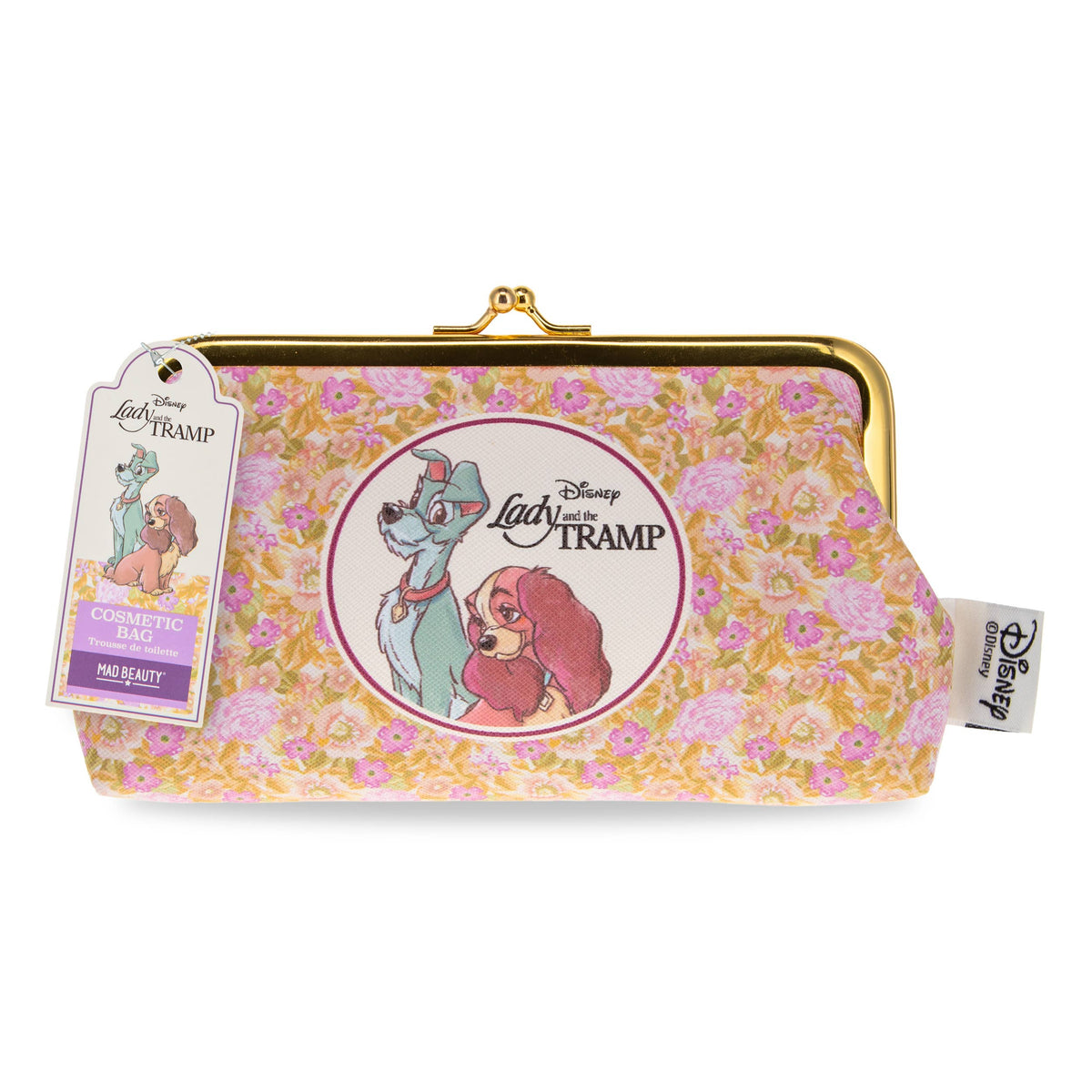 Mad Beauty Disney Lady & the Tramp Vintage Purse Cosmetic Bag