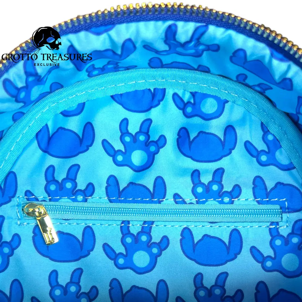Lilo & Stitch Team Stitch Jersey Mini Backpack Exclusive Loungefly Disney