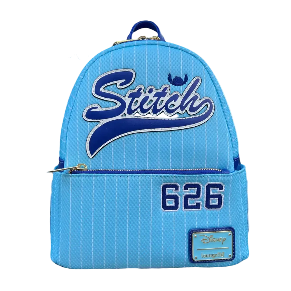 Lilo & Stitch Team Stitch Jersey Mini Backpack Exclusive Loungefly Disney