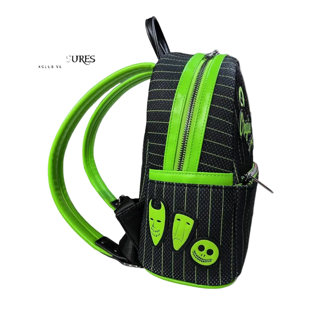 Nightmare Before Christmas Oogie Boogie Jersey Cosplay Mini Backpack Exclusive Loungefly Disney