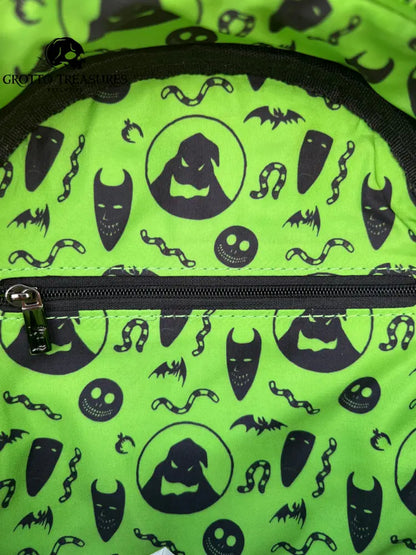 Nightmare Before Christmas Oogie Boogie Jersey Cosplay Mini Backpack Exclusive Loungefly Disney
