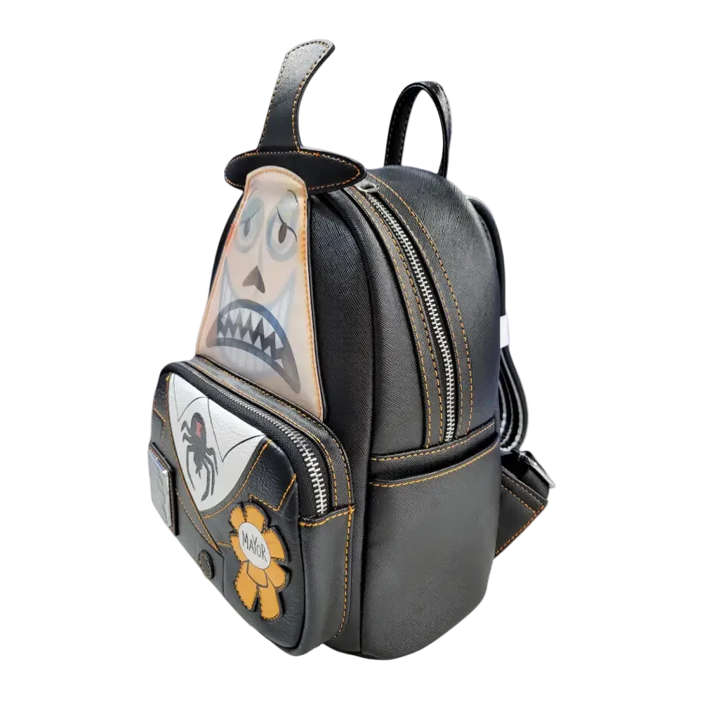 Nightmare Before Christmas Mayor Lenticular Cosplay Mini Backpack Exclusive Loungefly Disney