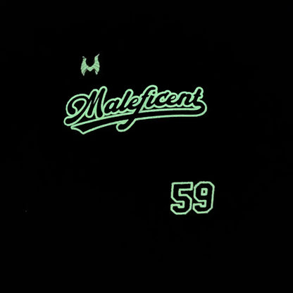 Villains Team Maleficent Jersey Glow in the Dark Mini Backpack Grotto Treasures Exclusive Loungefly Disney