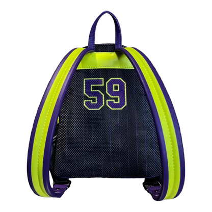 Villains Team Maleficent Jersey Glow in the Dark Mini Backpack Grotto Treasures Exclusive Loungefly Disney