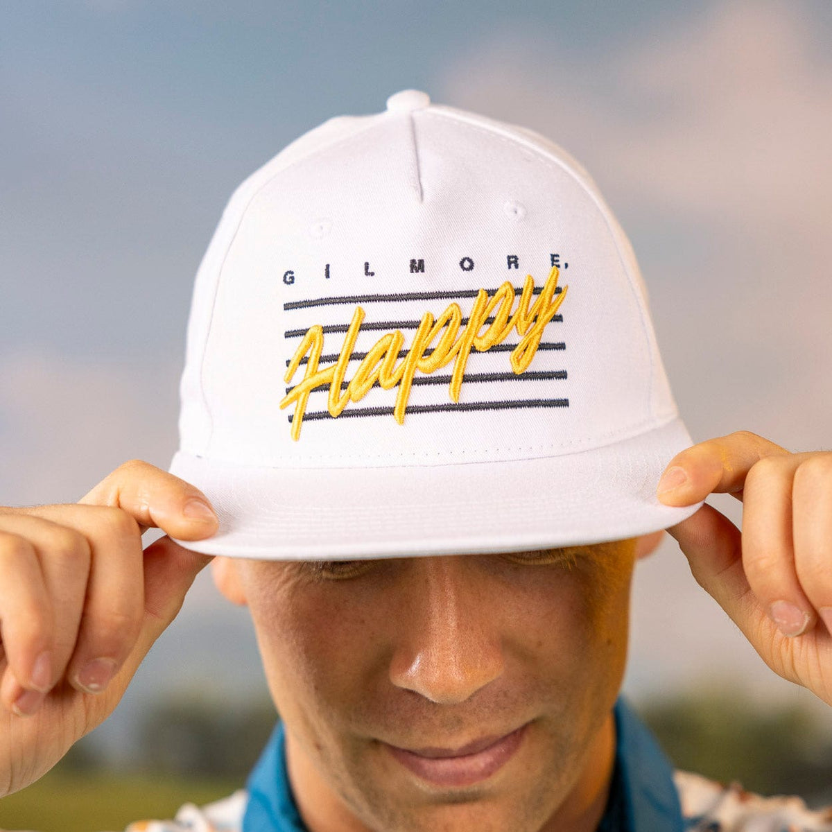 Happy Gilmore "Gilmore, Happy" 5-Panel Snapback Hat - alternate view 2