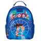 A blue Disney Toy Story mini backpack featuring character graphics and a large Woody and Buzz Lightyear illustration on the front pocket, shown against a plain white background.