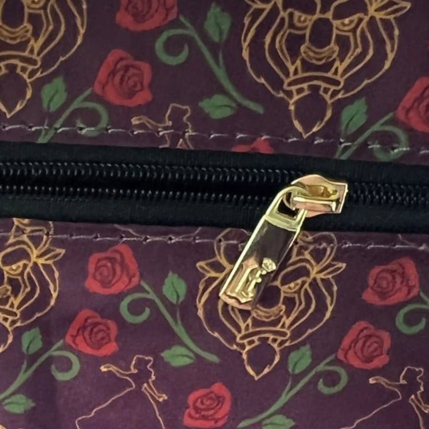 Loungefly Beauty and the Beast Belle Enchanted Rose Mini Backpack