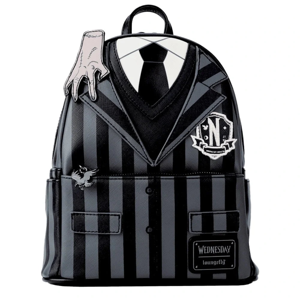 Wednesday Nevermore Academy Uniform Cosplay Mini Backpack Exclusive