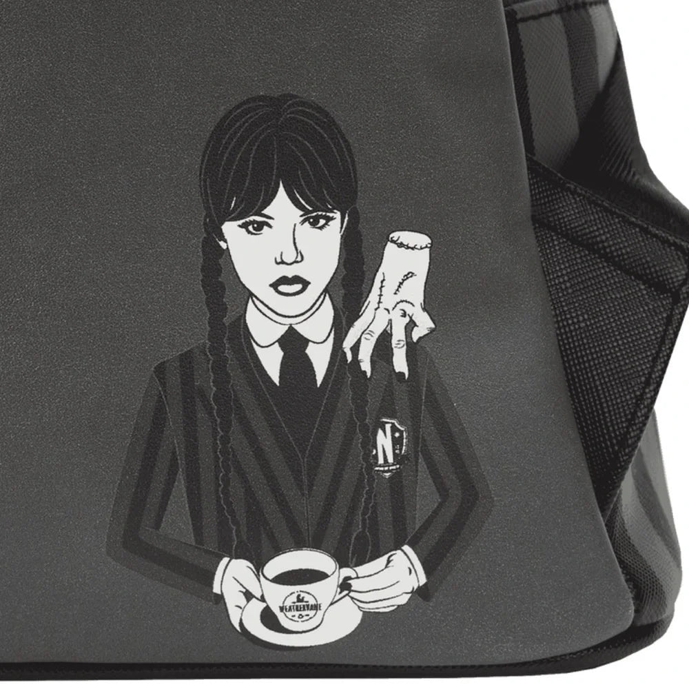 Wednesday Nevermore Academy Uniform Cosplay Mini Backpack Exclusive