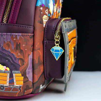 Snow White and the Seven Dwarfs Mine Cart Mini Backpack Loungefly