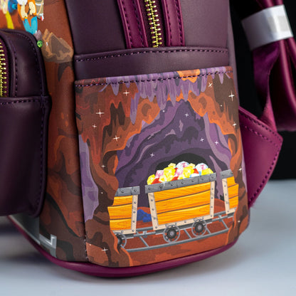 Snow White and the Seven Dwarfs Mine Cart Mini Backpack Loungefly