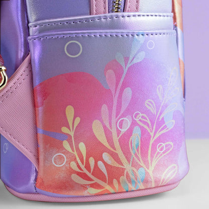 Ariel Soft Floral Mini Backpack Exclusive Loungefly Disney The Little Mermaid
