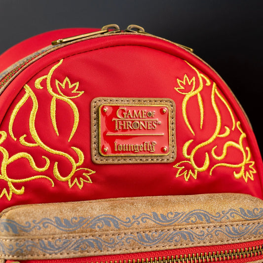 Game of Thrones Red & Gold Cosplay Mini Backpack