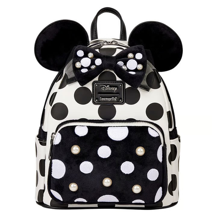 Minnie Mouse Exclusive Polka Dot Pearl Mini Backpack