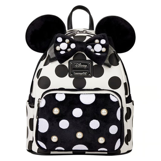 Minnie Mouse Exclusive Polka Dot Pearl Mini Backpack